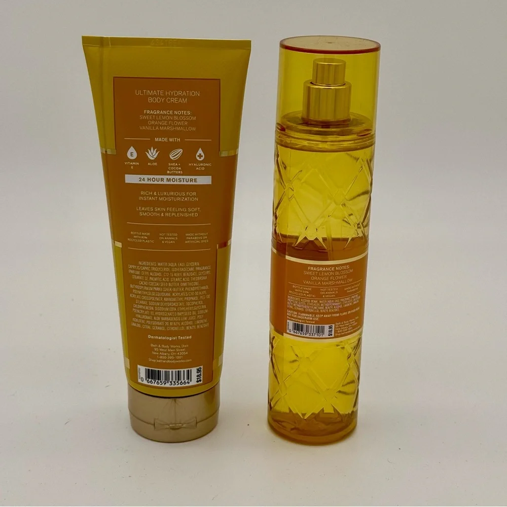 Bath & Body Works Loyal To You Everyday Luxuries Gift Set Lemon Vanilla NWT